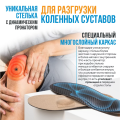 Стельки ортопедические для разгрузки коленных суставов ФЛЕКС. При артрозе коленного сустава, боли в коленях